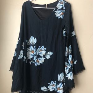 Dark navy dress